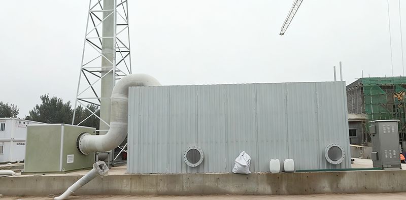 霸州污水处理厂生物除臭项目